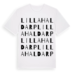 Lilla Haldarp ordlek t-shirt – ekologisk bomull t-shirt från Pinshirt