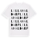 Lilla Haldarp ordlek t-shirt