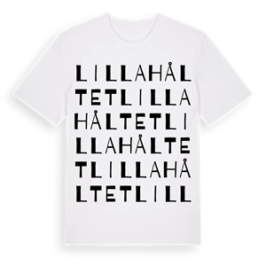 Lilla Håltet ordlek t-shirt – ekologisk bomull t-shirt från Pinshirt