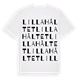 Lilla Håltet ordlek t-shirt