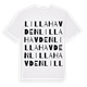 Lilla Havden ordlek t-shirt