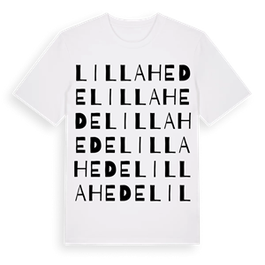 Lilla Hede ordlek t-shirt – ekologisk bomull t-shirt från Pinshirt