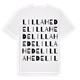 Lilla Hede ordlek t-shirt