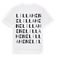 Lilla Hene ordlek t-shirt