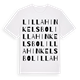 Lilla Hinkelsbo ordlek t-shirt