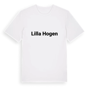 Lilla Hogen fetstil t-shirt – ekologisk bomull t-shirt från Pinshirt