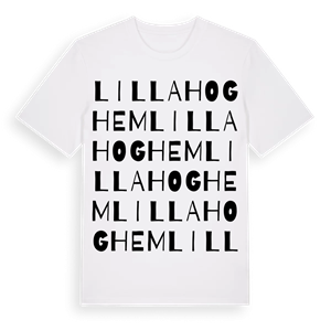 Lilla Hoghem ordlek t-shirt – ekologisk bomull t-shirt från Pinshirt