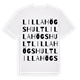 Lilla Högshult ordlek t-shirt