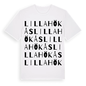 Lilla Hökås ordlek t-shirt – ekologisk bomull t-shirt från Pinshirt