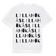 Lilla Hökås ordlek t-shirt