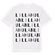 Lilla Hulan ordlek t-shirt
