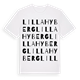 Lilla Hyberg ordlek t-shirt