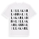 Lilla Karlanna ordlek t-shirt