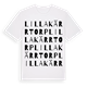 Lilla Kärrtorp ordlek t-shirt