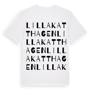 Lilla Katthagen ordlek t-shirt – ekologisk bomull t-shirt från Pinshirt