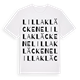 Lilla Kläckene ordlek t-shirt