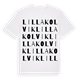 Lilla Kolvik ordlek t-shirt