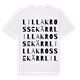 Lilla Krossekärr ordlek t-shirt