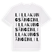 Lilla Kungsängen ordlek t-shirt