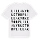 Lilla Kyrketorp ordlek t-shirt
