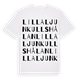 Lilla Ljunkullshålan ordlek t-shirt