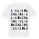 Lilla Lökeskär ordlek t-shirt
