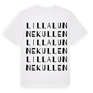 Lilla Lunnekullen ordlek t-shirt – ekologisk bomull t-shirt från Pinshirt