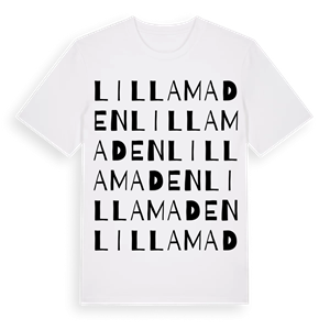 Lilla maden ordlek t-shirt – ekologisk bomull t-shirt från Pinshirt