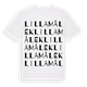 Lilla Målek ordlek t-shirt