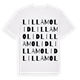 Lilla Molid ordlek t-shirt