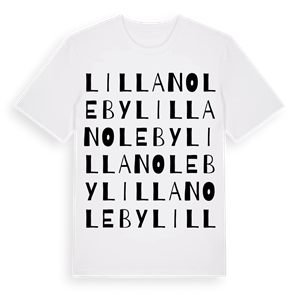 Lilla Noleby ordlek t-shirt – ekologisk bomull t-shirt från Pinshirt