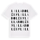 Lilla Noleby ordlek t-shirt