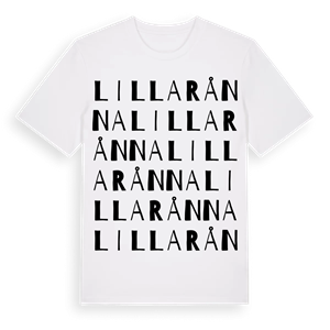 Lilla Rånna ordlek t-shirt – ekologisk bomull t-shirt från Pinshirt