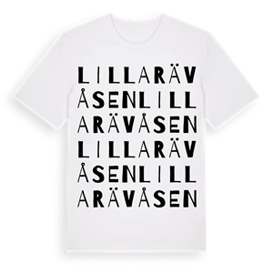 Lilla Rävåsen ordlek t-shirt – ekologisk bomull t-shirt från Pinshirt