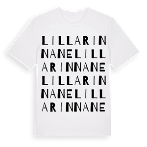 Lilla Rinnane ordlek t-shirt – ekologisk bomull t-shirt från Pinshirt