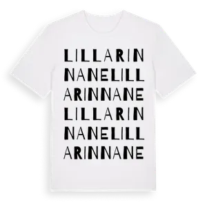 Lilla Rinnane ordlek t-shirt – ekologisk bomull t-shirt från Pinshirt