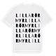 Lilla Rörmyr ordlek t-shirt
