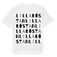 Lilla Röstan ordlek t-shirt