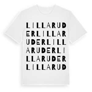 Lilla Ruder ordlek t-shirt – ekologisk bomull t-shirt från Pinshirt