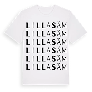 Lilla Säm ordlek t-shirt – ekologisk bomull t-shirt från Pinshirt