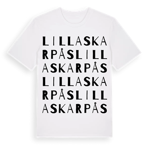 Lilla Skarpås ordlek t-shirt – ekologisk bomull t-shirt från Pinshirt