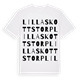 Lilla Skottstorp ordlek t-shirt