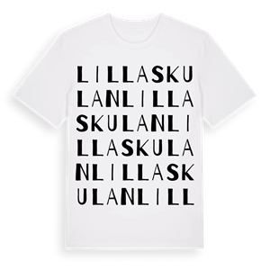 Lilla Skulan ordlek t-shirt – ekologisk bomull t-shirt från Pinshirt