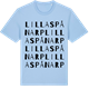 Blue Soul t-shirt med Lilla Spånarp ordlek t-shirt