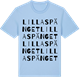 Blue Soul t-shirt med Lilla Spänget ordlek t-shirt