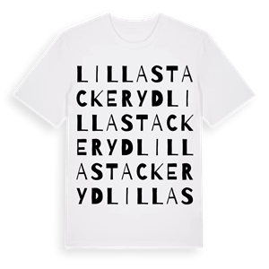 Lilla Stackeryd ordlek t-shirt – ekologisk bomull t-shirt från Pinshirt