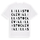 Lilla Stockevik ordlek t-shirt