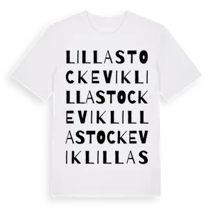 Lilla Stockevik ordlek t-shirt – ekologisk bomull t-shirt från Pinshirt
