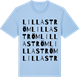 Blue Soul t-shirt med Lilla Ström ordlek t-shirt