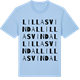Blue Soul t-shirt med Lilla Svindal ordlek t-shirt